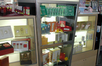 Custom Display Cabinets by Showfront - Perfume-shape