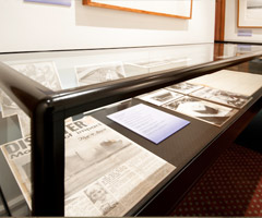 Custom Display Cabinets by Showfront - Treasury Building, Melbourne