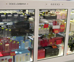 Shop Counter Display Cabinets by Showfront - Perfume