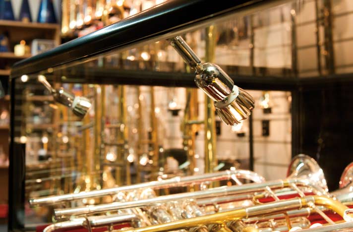 Glass Shop Counters by Showfront - Close-Up