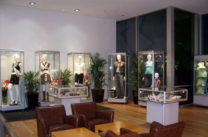 Hire Mannequin Display Cabinets by Showfront - Retail Clothing 