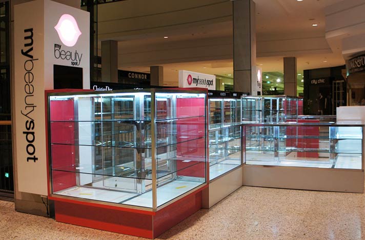 Retail Kiosks by Showfront - My Beauty Spot