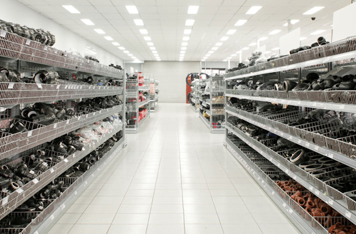 Retail Shelving & Racking by Showfront - Metal