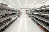 Showfront Metal Shelving at Total Eden 