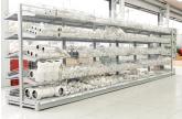 Showfront Metal Shelving at Total Eden 