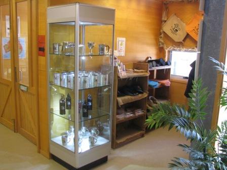 Tower Display Case by Showfront at the Birdsville Visitor Centre