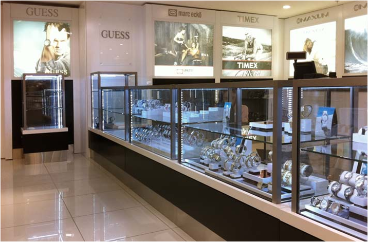 Commercial Display Cabinets by Showfront - Myer Sydney
