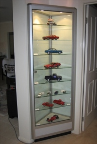 Model Display Cabinet custom-built by Showfront
