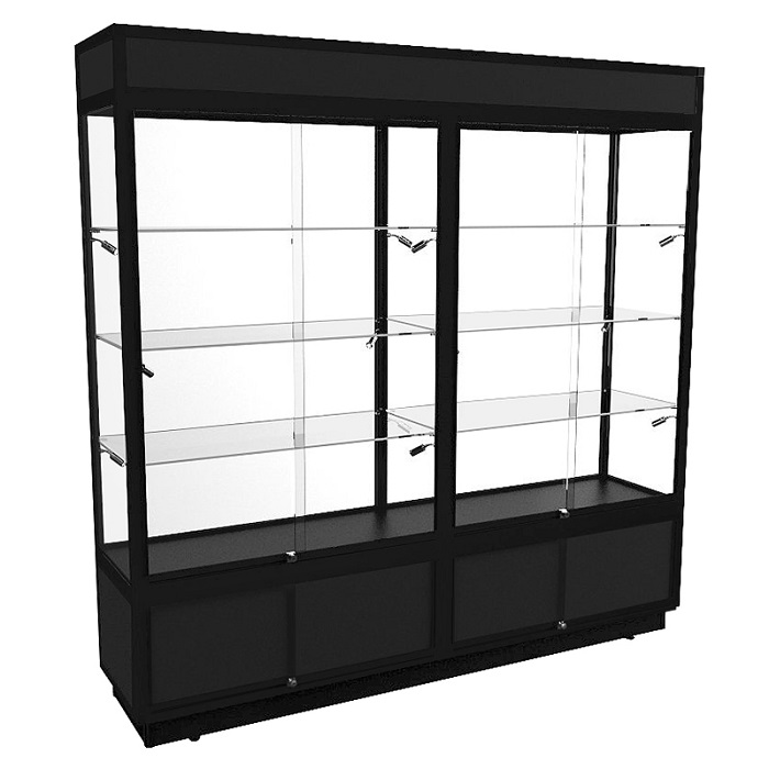 Get extra storage with the TSF2000 model train display cabinet. 