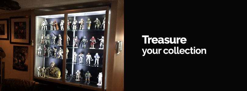 action figure display cabinet