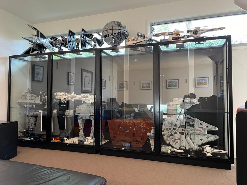 Display Dreams Come True for Star Wars Lego Collector