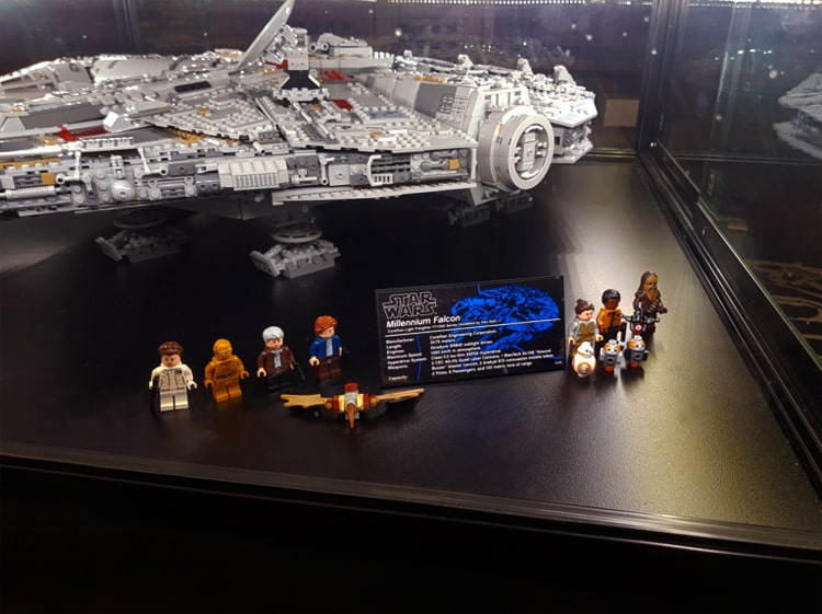 lego display cabinet with lights