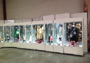 Rock N' Roll Memorabilia Display Cabinets by Showfront