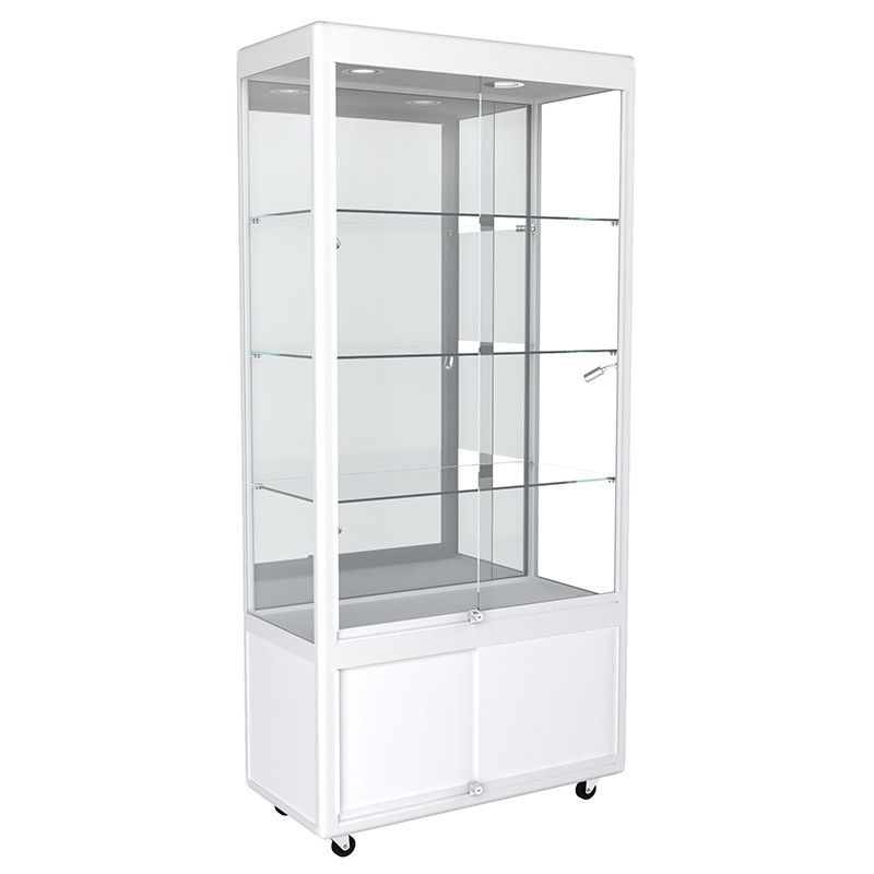TSF 900 standing display cabinet from Showfront 