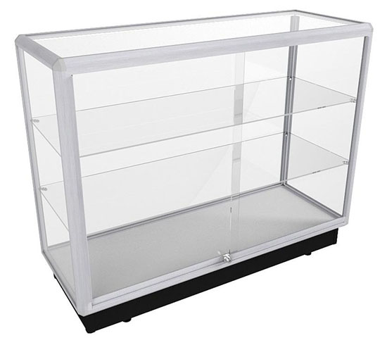 CTGL 1200 full glass display counter