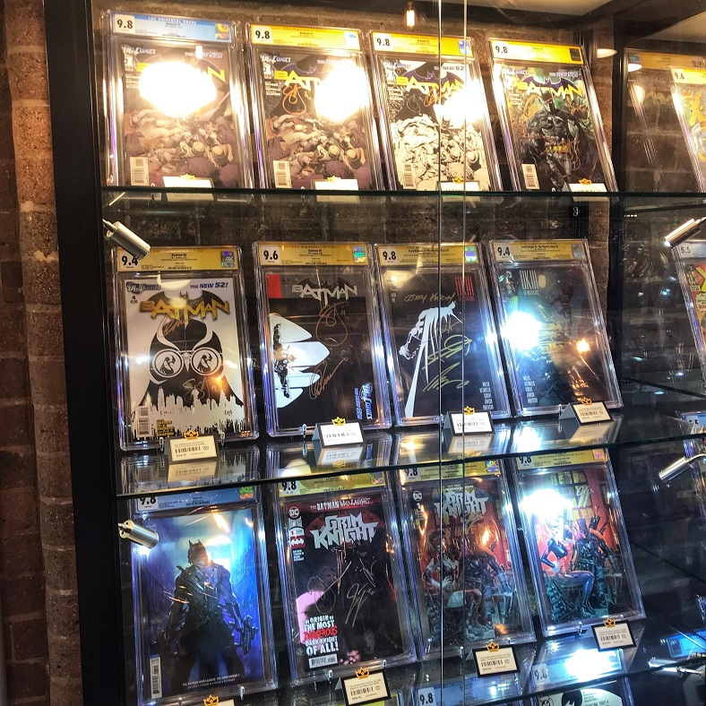 The Showfront Batman wall display case is the ideal solution for showcasing your Batman comic books. 