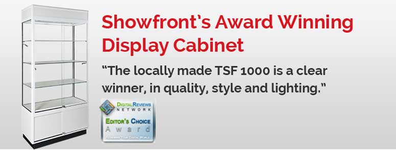 Showfront Australia manufacture award-winning display cabinets for collectors