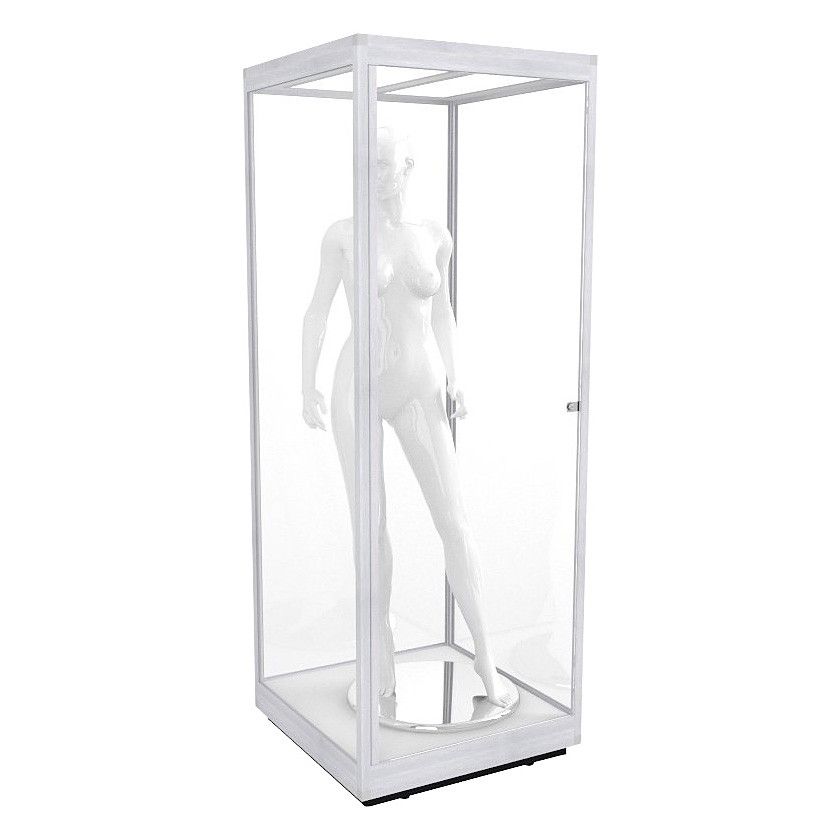 MANQ800S Mannequin Standing Tower Display Cabinet from Showfront 
