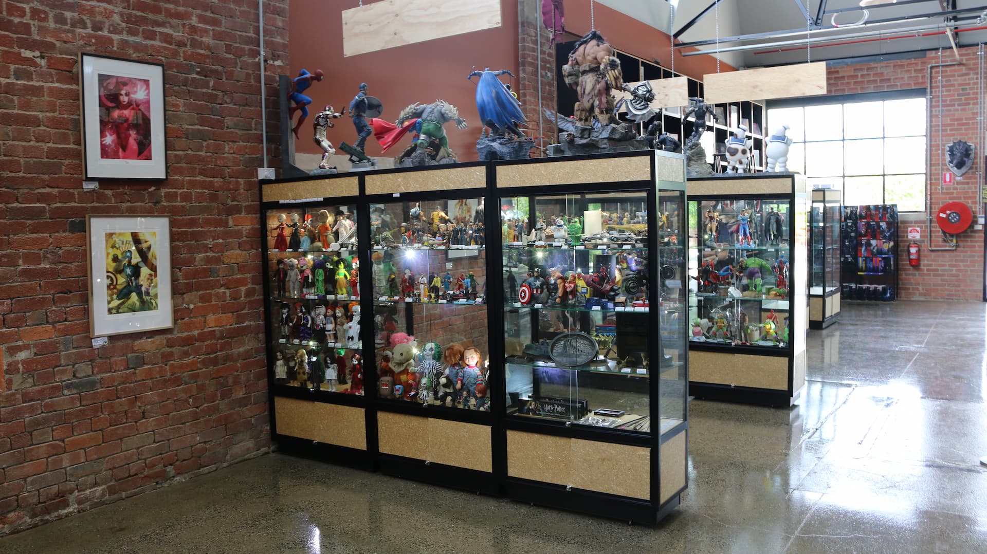 High-quality toy store display cabinetry and shelving made by Showfront.