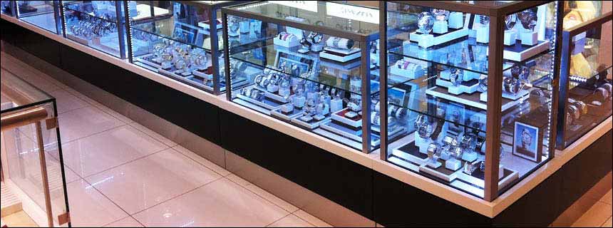 Glass Display Counters 