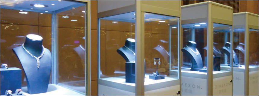 Tower Display Cabinets 