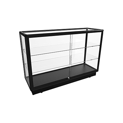 Glass counter store display cabinet
