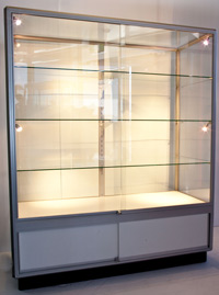 How Fully Assembled Display Cabinets are delivered