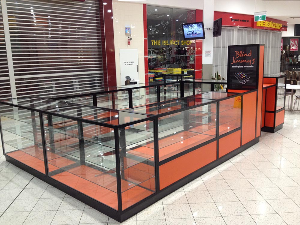 Blind Jimmy's Shopping Centre Kiosk