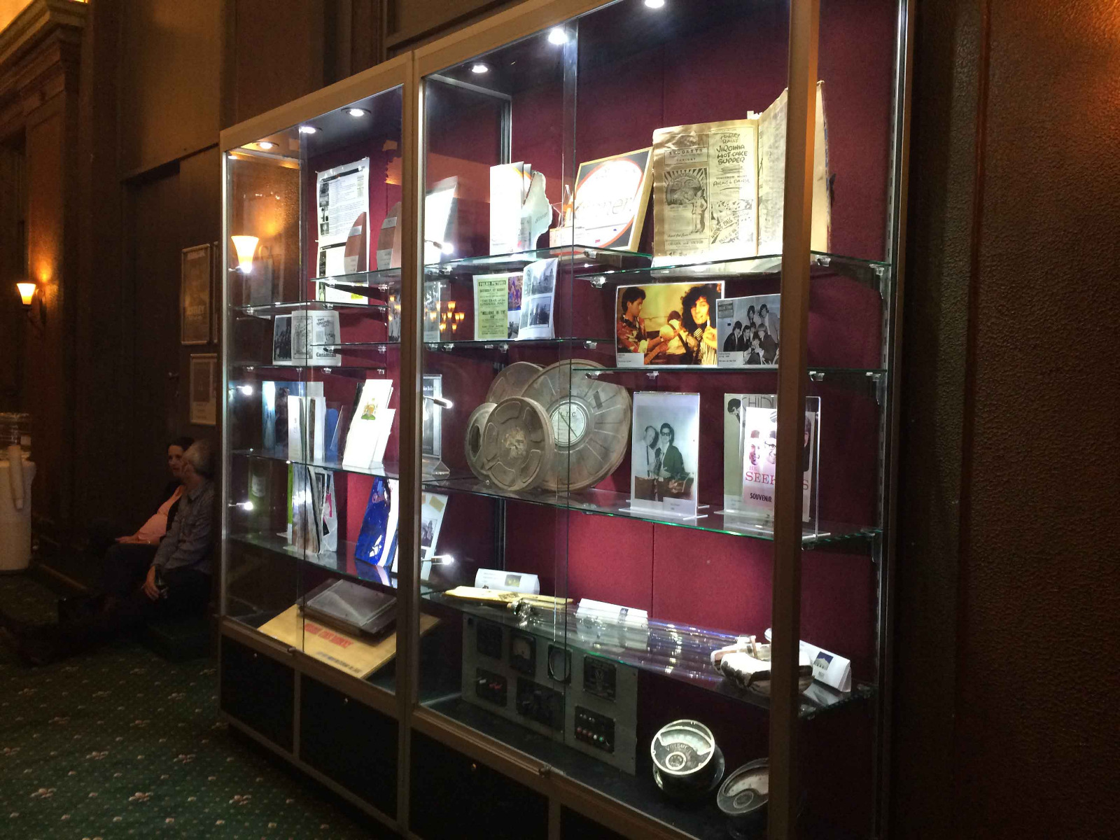 Custom Display Case at the Palais Theatre, Melbourne 
