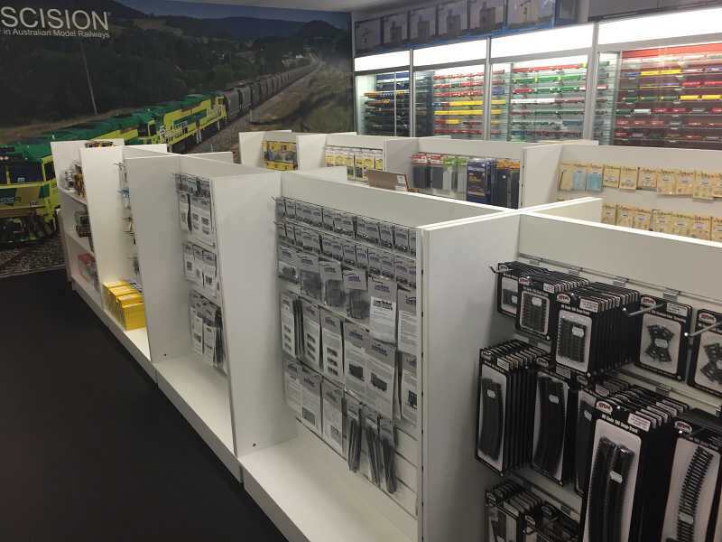 Custom Slatwall Shop Fittings - Auscision Models