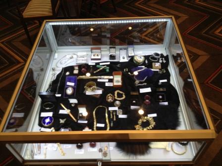Mushroom Display Cabinet by Showfront at Antique Jewelry Expo