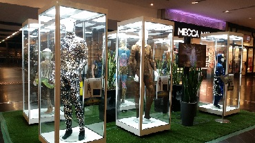 Mannequin Display Cases - Cirque Du Soleil
