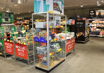 Pacific Werribee Store Display Kiosk by Showfront