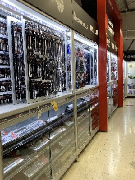 Store Display cabinets at Repco Bayswater Nunawading 2019 by Showfront 2