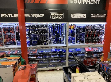 Store Display cabinets at Repco Bayswater Nunawading 2019 by Showfront 3