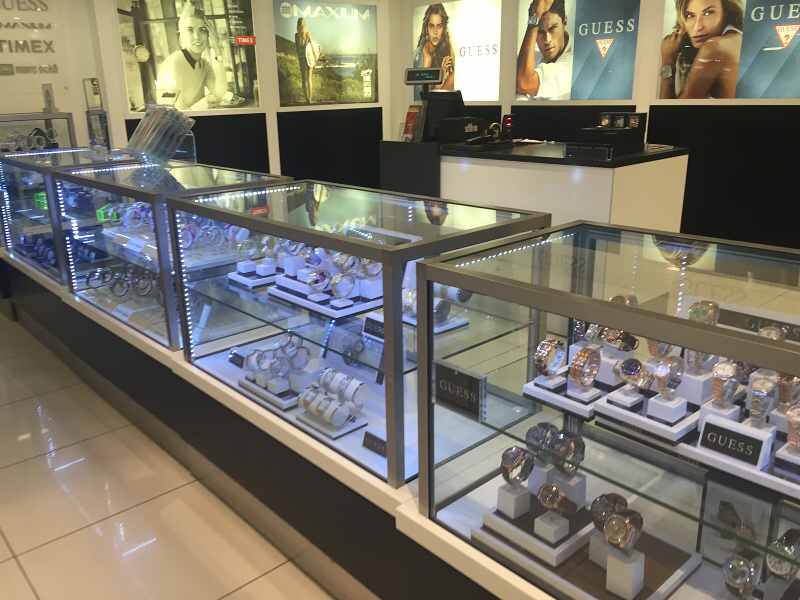 Watch Display Counter - Myer Sydney 1