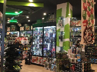 Zing Pop Culture Store Display Kiosk by Showfront