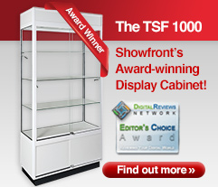 TSF 1000 Award Winning Display Cabinet by Showfront