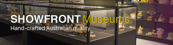 Buy display cabinets for museums from Showfront Australia
