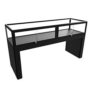 CTC 1800 Black Treasury Display Case by Showfront