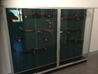 Greenbank Military Display Cabinet by Showfront