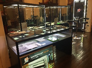 Museum Arts  Wide Display Cabinets by Showfront