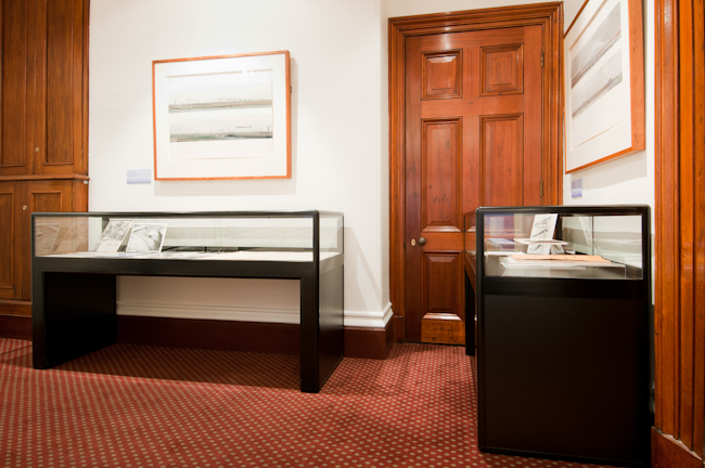 Treasury Display Cases at the Treasury Building, Spring St, Melbourne