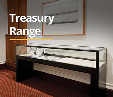 Explore Showfront's range of quality glass treasury display cases