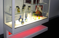 Custom Display Cabinets by Showfront - Backlit Bottom