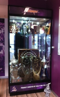 Melbourne Storm Trophy Display Cabinet by Showfront