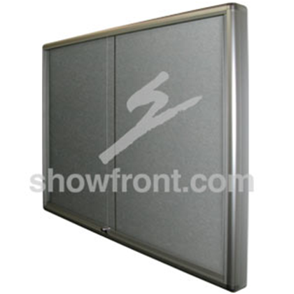 Showfront Notice Boards: Glass-Fronted, Fabric, Lockable & Tamperproof