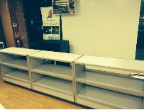 School and Hospital Long Mobile Shelving Unit