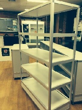 School and Hospital Tower Mobile Shelving Unit