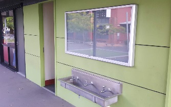 South Geelong Primary School Noticeboard by Showfront